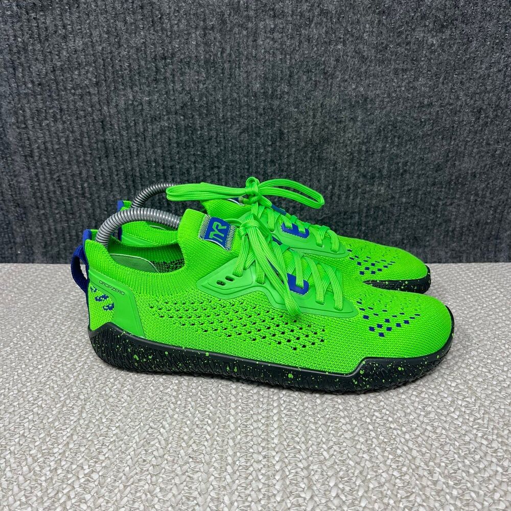 TYR DropZero Barefoot Trainer Green Flash Blue Minimalist Women’s 8 / 6.5 Mens